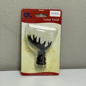 Cal Lighting FA-5027A Moose Antler Lamp Finial